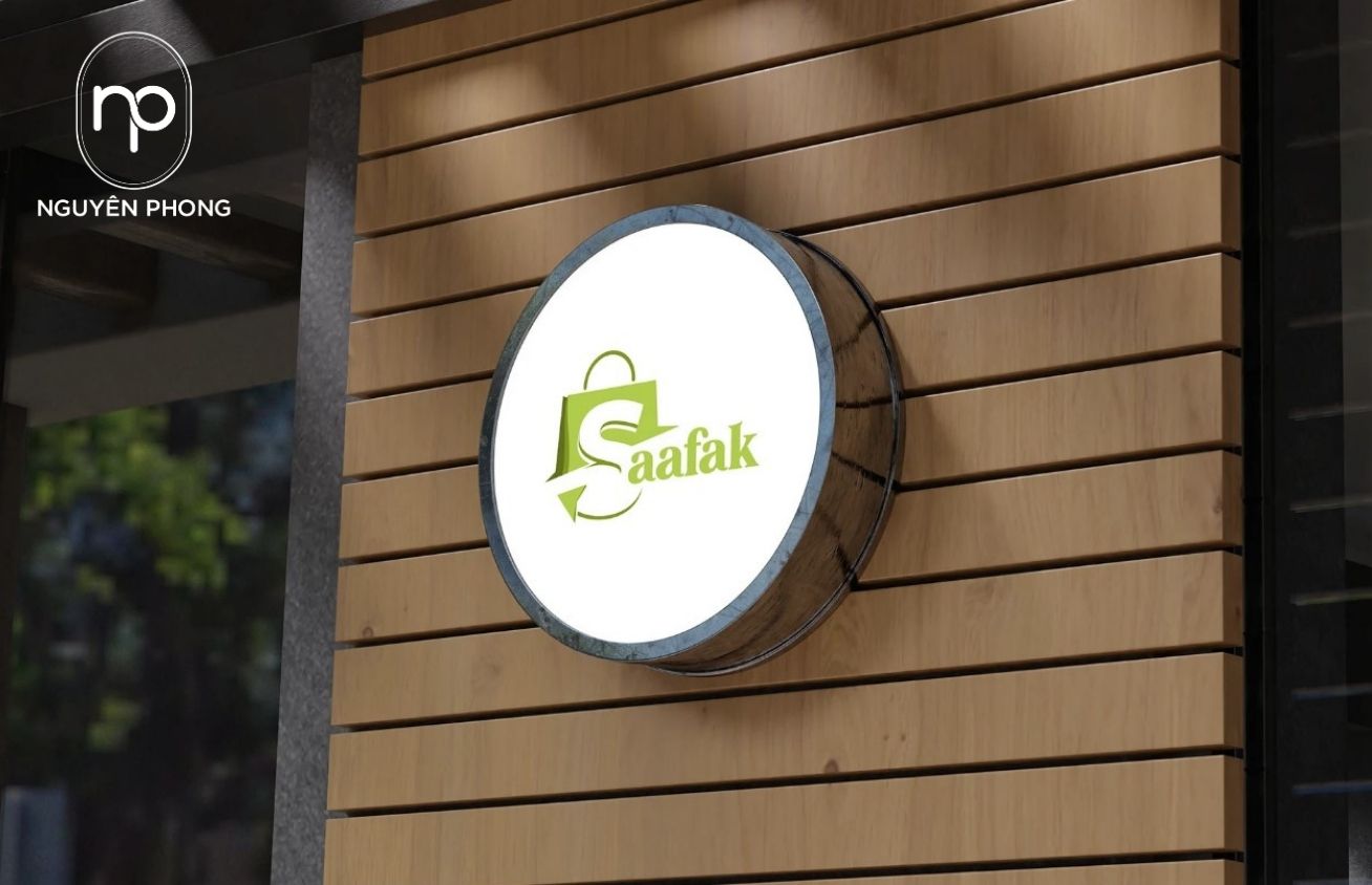 Mẫu thiết kế logo tạp hóa biểu tượng